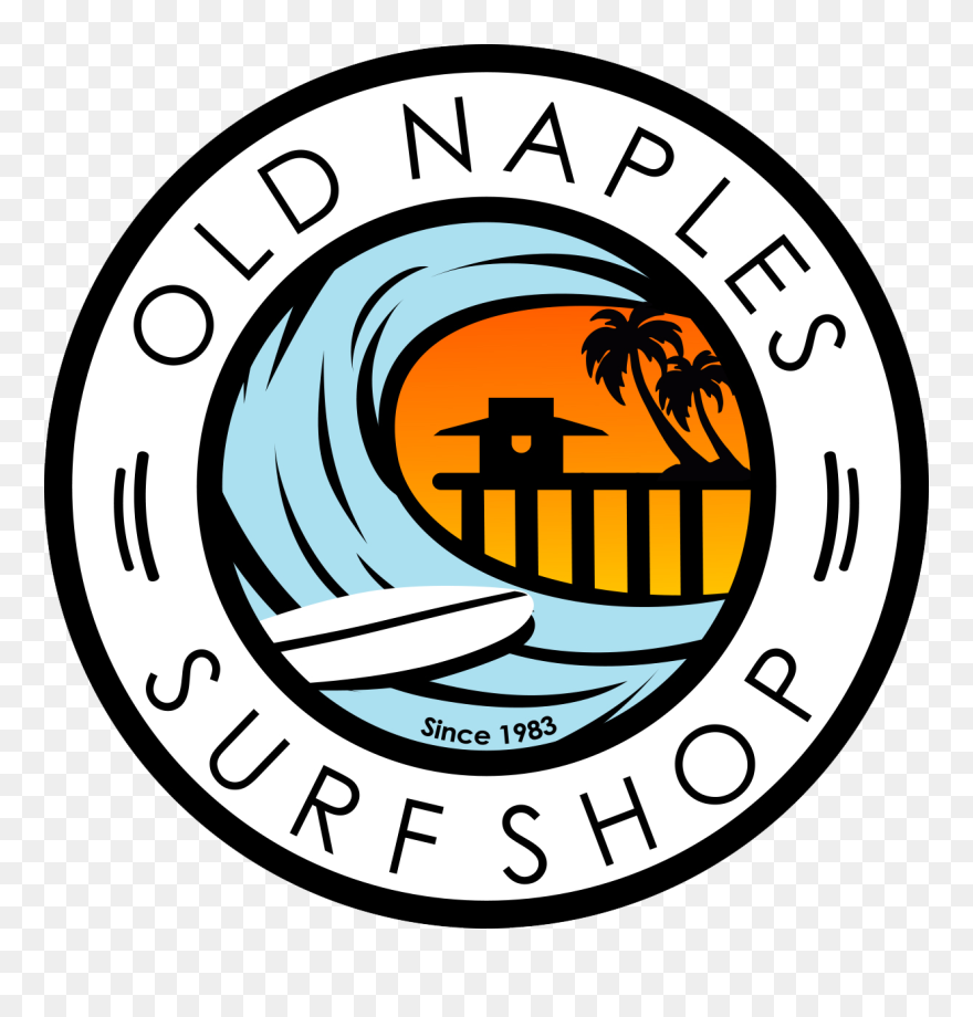 Old Naples Surf Shop Clipart