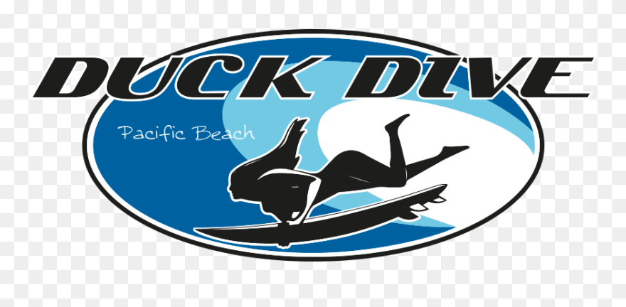 Duck Dive - Duck Dive San Diego Clipart
