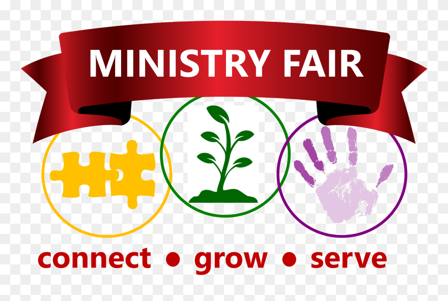 Information Clipart Opportunity - Ministry Fair Connect Serve Grow - Png Download