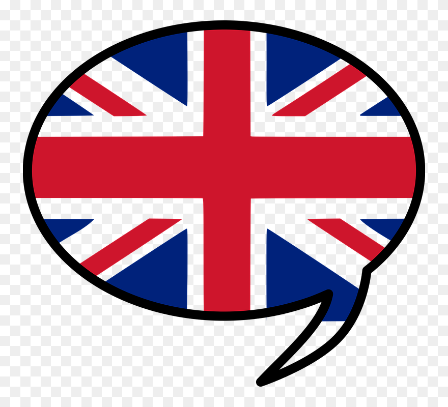 English Language Humour - Uk Flag Clipart Transparent - Png Download