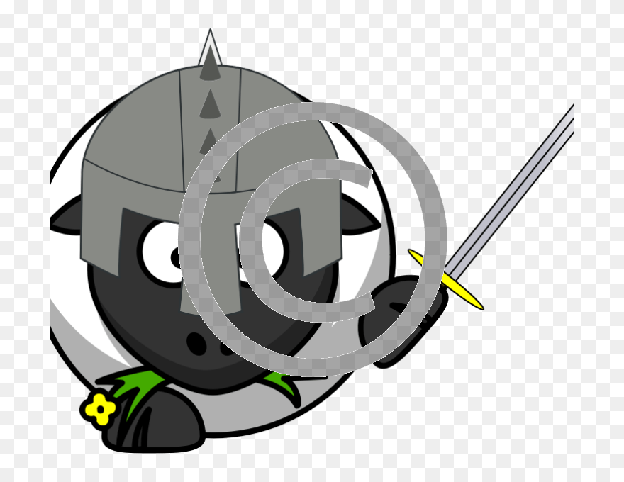 Clipart Cartoon Sheep - Png Download