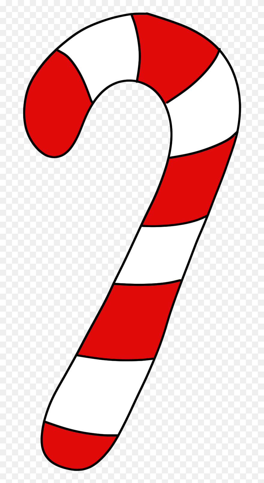 Candy Cane Free Content Clip Art - Transparent Background Candy Cane Clipart - Png Download