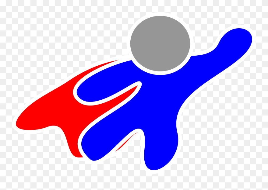 Superhero Image From Www - Clip Art Super Hero - Png Download