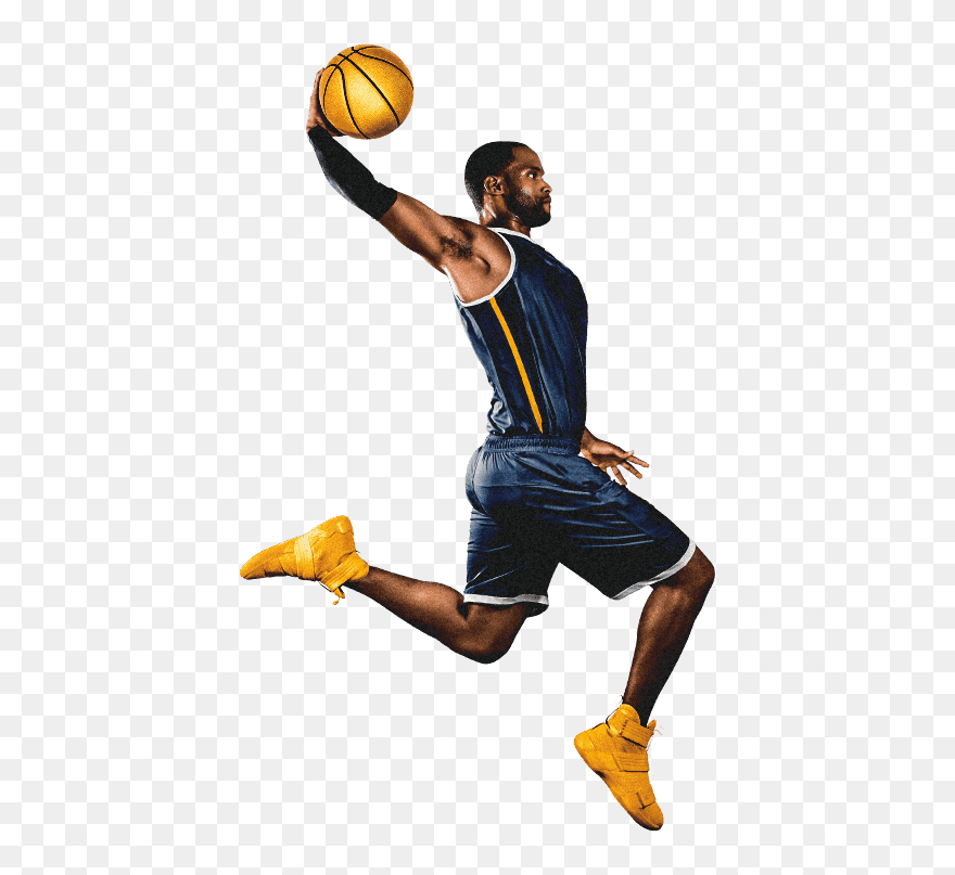 Allstars Hoop Theory - Transparent Basketball Player Png Clipart