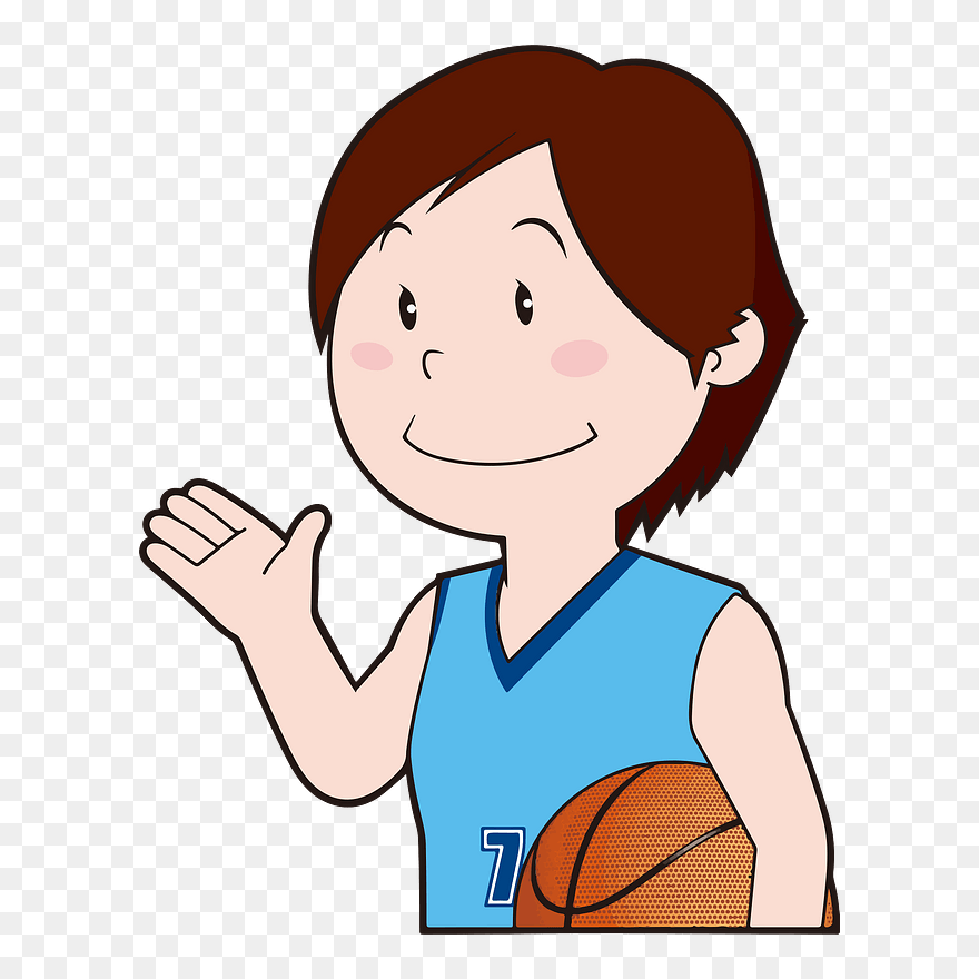 Basketball Player Woman Clipart - Transparent News Reporter Clipart Png
