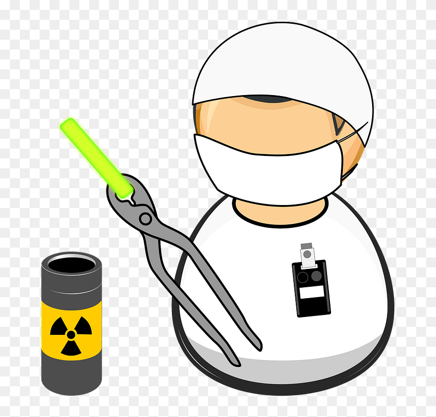 Nuclear Facility Worker Clipart - Nuclear Clipart - Png Download