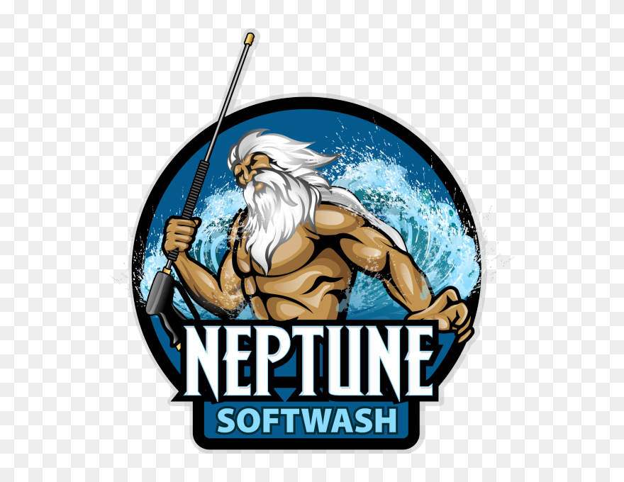 Neptune Soft Wash - Illustration Clipart
