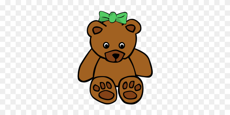 Flash Card Teddy Bear Clipart