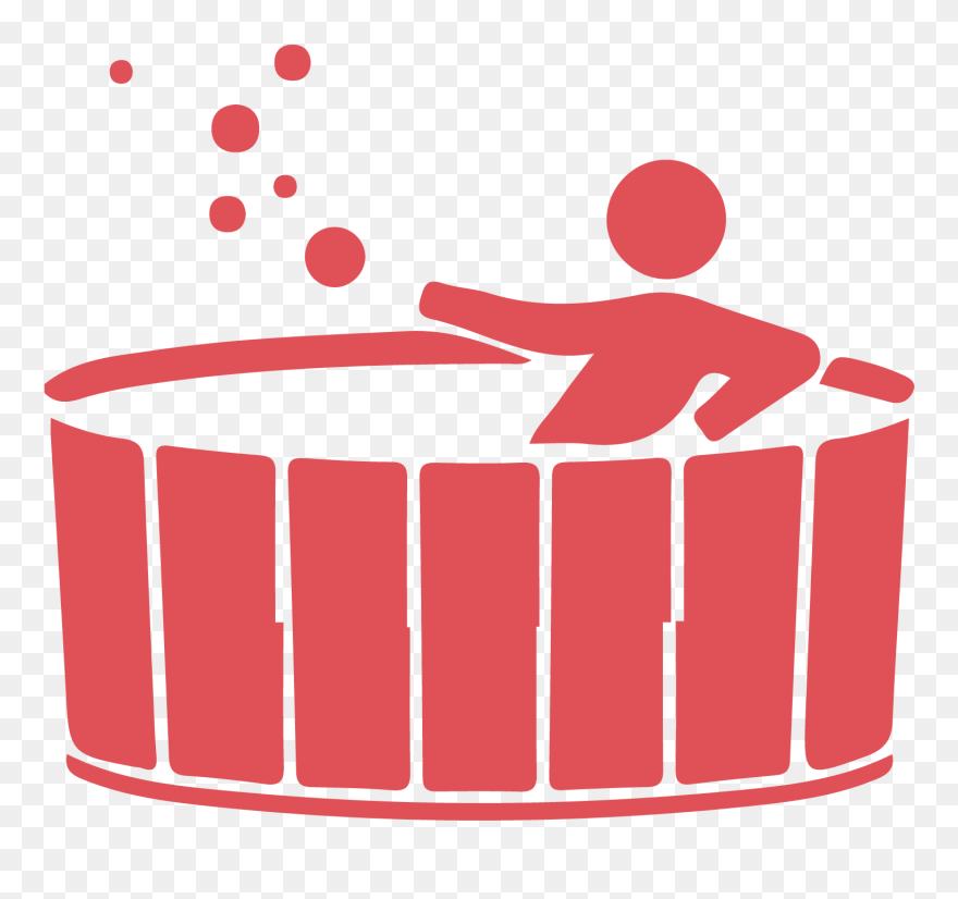 Hot Tub Clip Art Free - Png Download