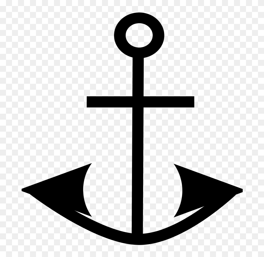 Transparent Ancla Vector Png - Pirates Tools Clipart