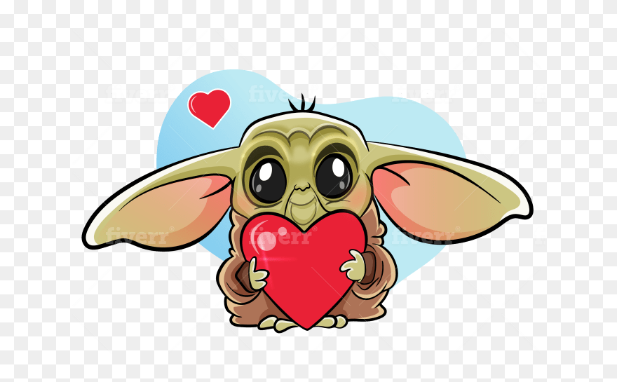 Create A Cute Baby Yoda For You By Gerdoo - Cartoon Clipart