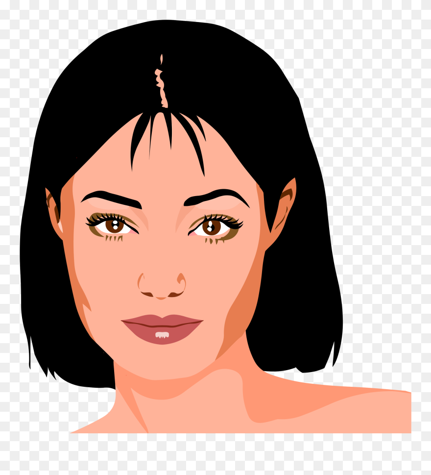 Female Woman Frames Illustrations - Beautiful Woman Png Clipart Transparent Png