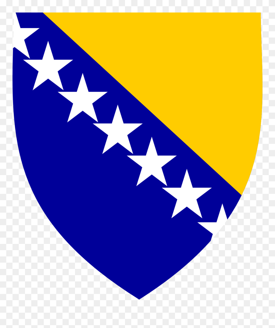 Bosnia And Herzegovina Coat Of Arms Clipart
