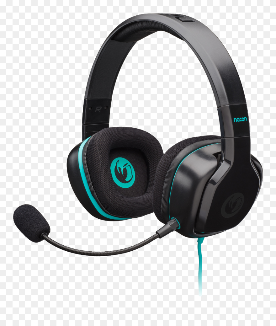 Headphones Headset Microphone Audio Sound - Headphone With Microphone .png Clipart