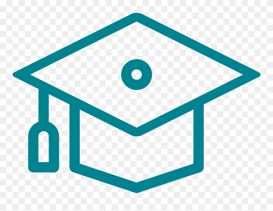 Link To Students - White Graduation Cap Clipart - Png Download