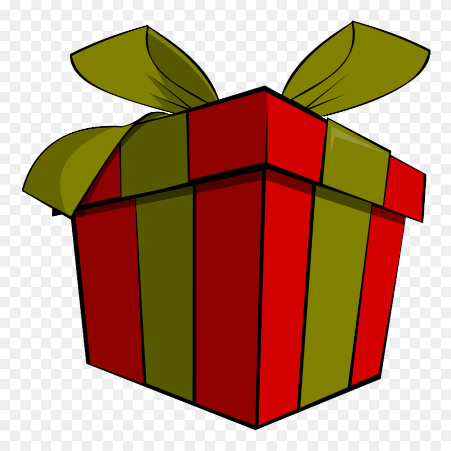 Christmas Gift Cartoon Png Clipart
