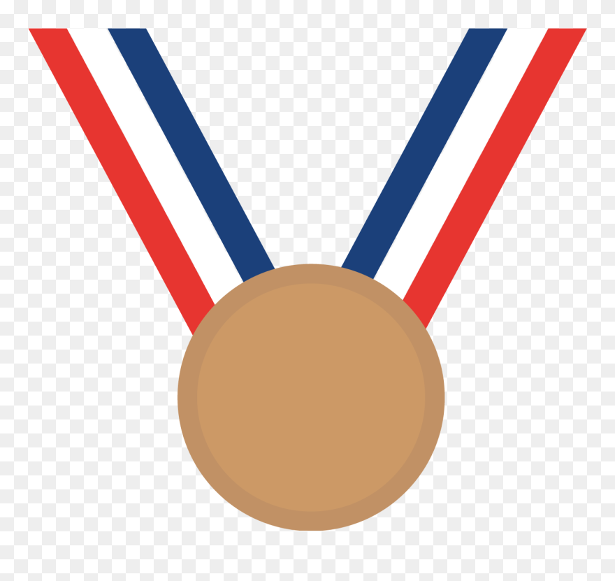 And The Medal Goes Ranking Budget Behind The - Bronze Medal Drawing Clipart