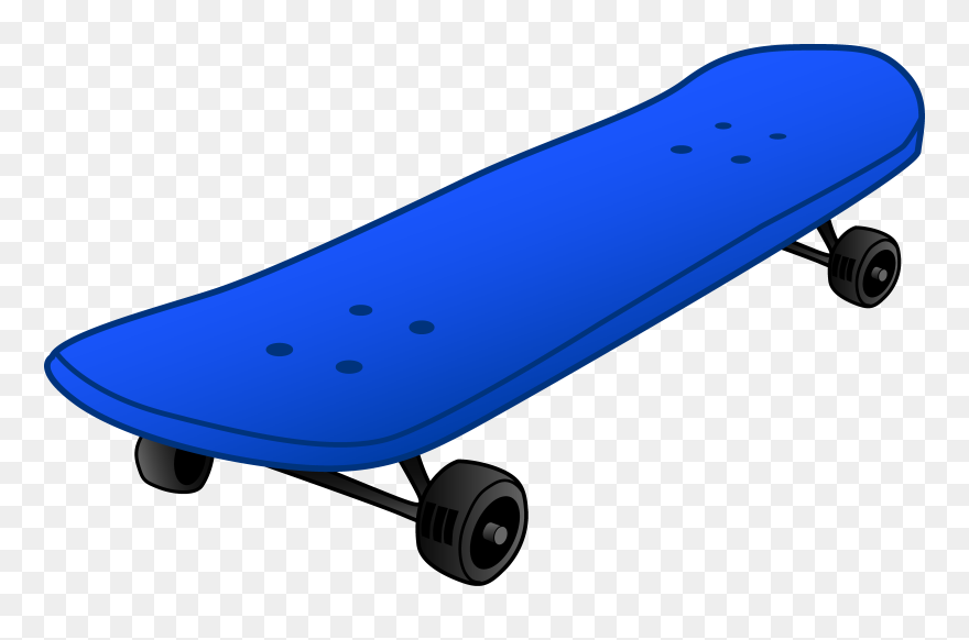 Free Skateboarding Cliparts Borders, Download Free - Clip Art Skateboard - Png Download