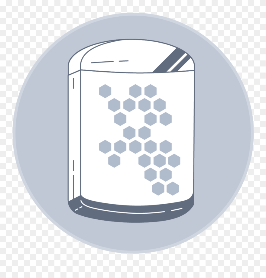 Air Quality Sensor Icon - Smart City Air Sensor Clipart