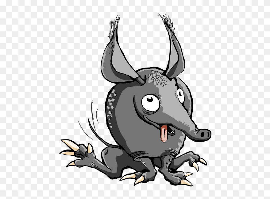 Cartoon Armadillo - Cartoon Armadillo Png Clipart