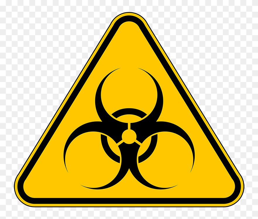 Bio Recovery Service - Danger Coronavirus Clipart