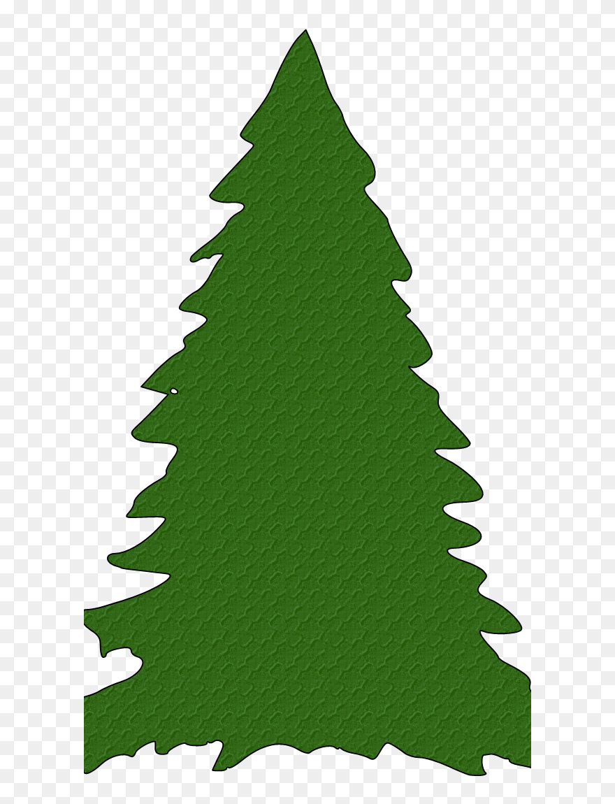 Transparent Background Christmas Tree Outline Clipart - Png Download