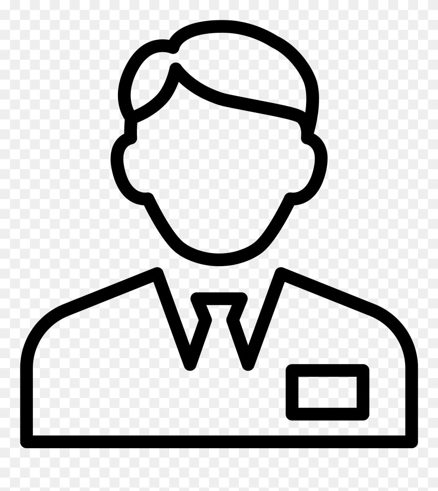 Broker Vector Black And White Clipart