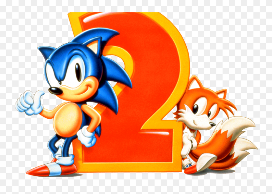 Sonic The Hedgehog Clipart Nintendo - Sonic And Tails Sonic 2 - Png Download