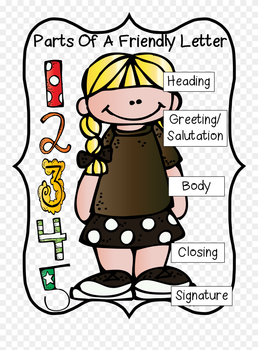 First Grade Wow Windows - Parts Of A Letter Grade 1 Clipart