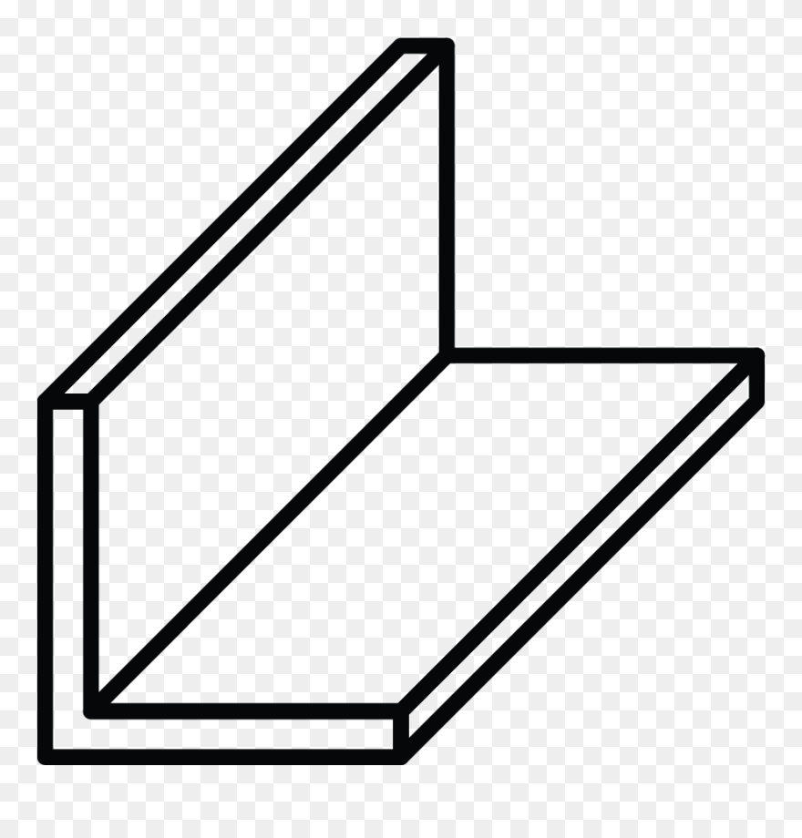 Aluminum Clip Angle - 標識 産廃 - Png Download