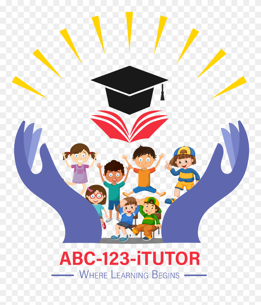 Abc 123 Itutor - Poster Clipart