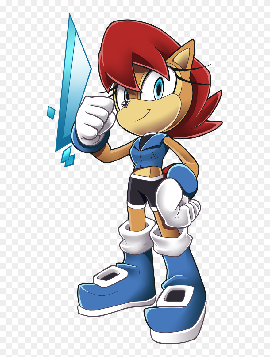 Art Id - - Sally Acorn Fan Art Clipart