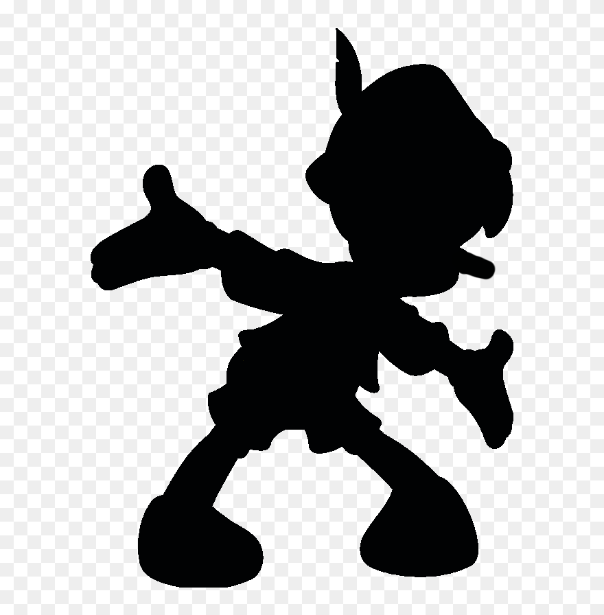 Pinocchio Png Download - Pinocchio Silhouette Clip Art Transparent Png