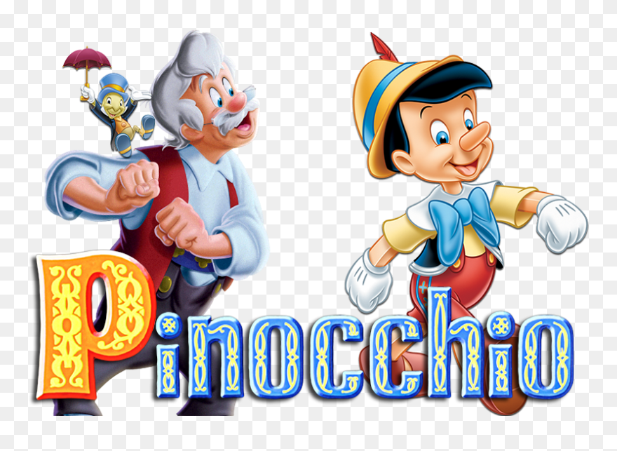 Hd Pinocchio Image Famous Lines Of Pinocchio Transparent - Walt Disney Pinocchio Clipart