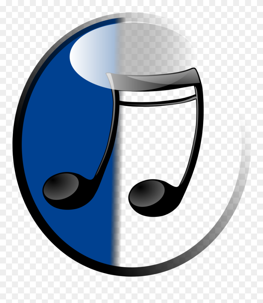 Music Button Sm Svg Clip Arts - Png Download