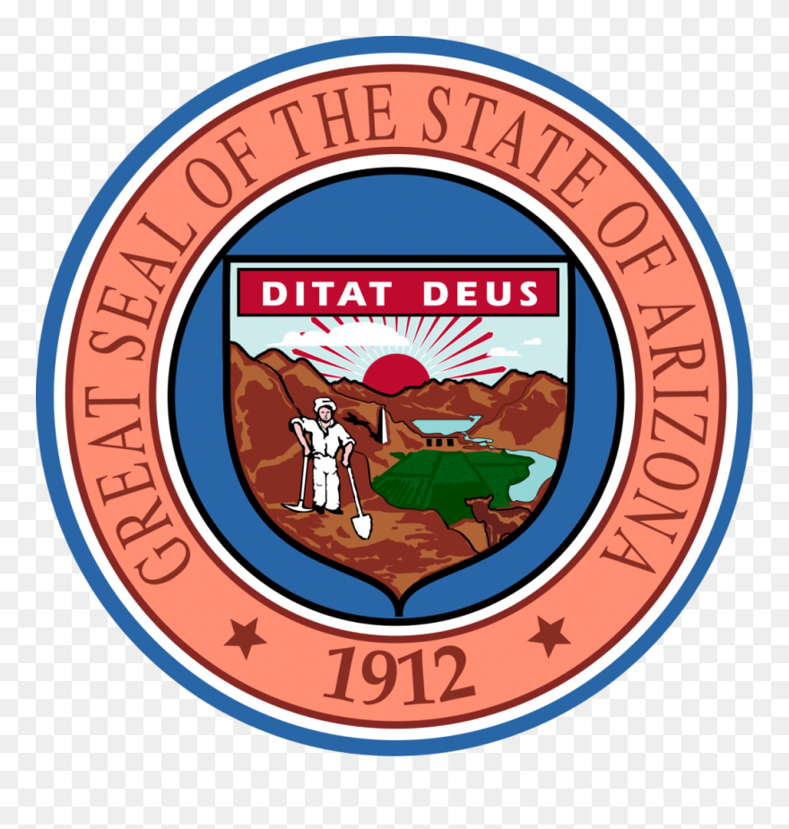 Arizona-seal - Seal Of Arizona Clipart