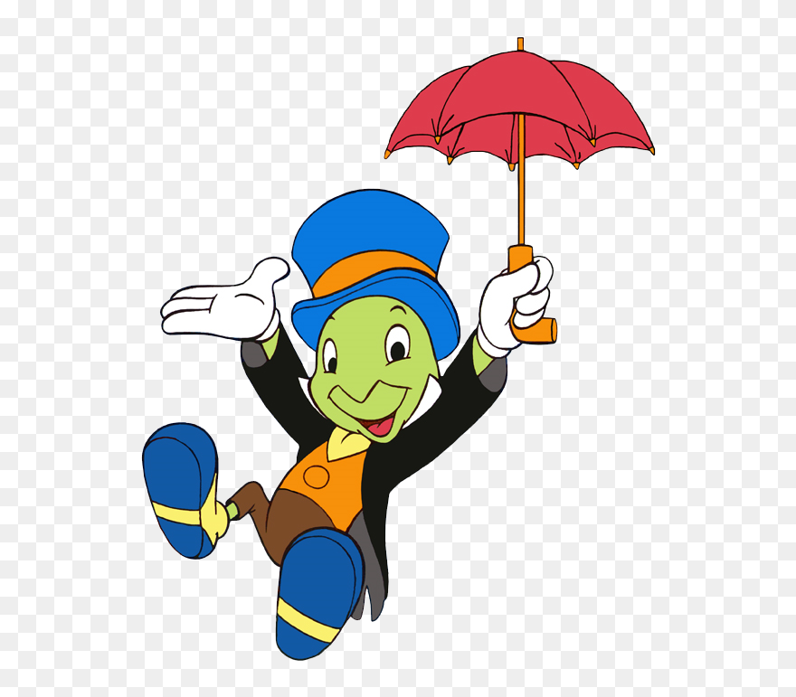 Transparent Jiminy Cricket Clipart - Jiminy Cricket - Png Download