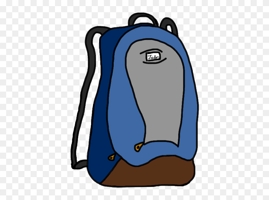 Bag Snout Backpack Clip Art - Png Download
