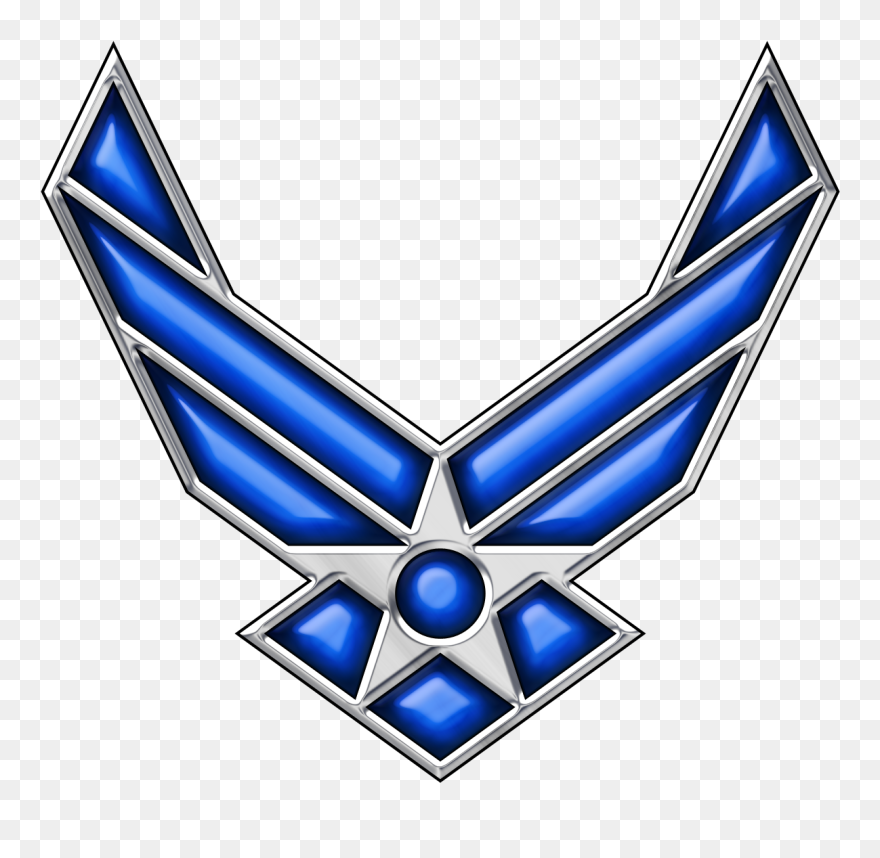 Air Force Logo Transparent Png Pictures - Hill Air Force Base Logo Clipart