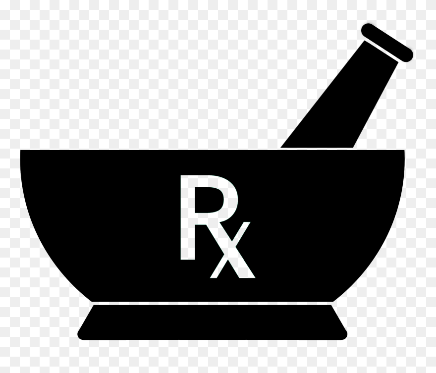 Mortar And Pestle Blue Clipart