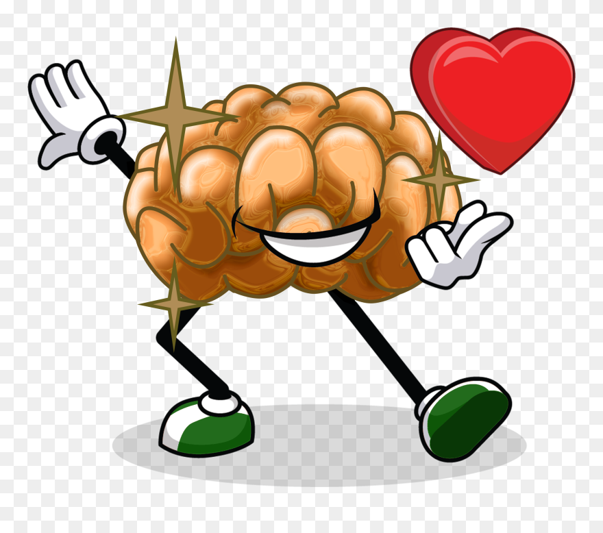 Transparent Isaac Bible Clipart - Love Brain Cartoon - Png Download