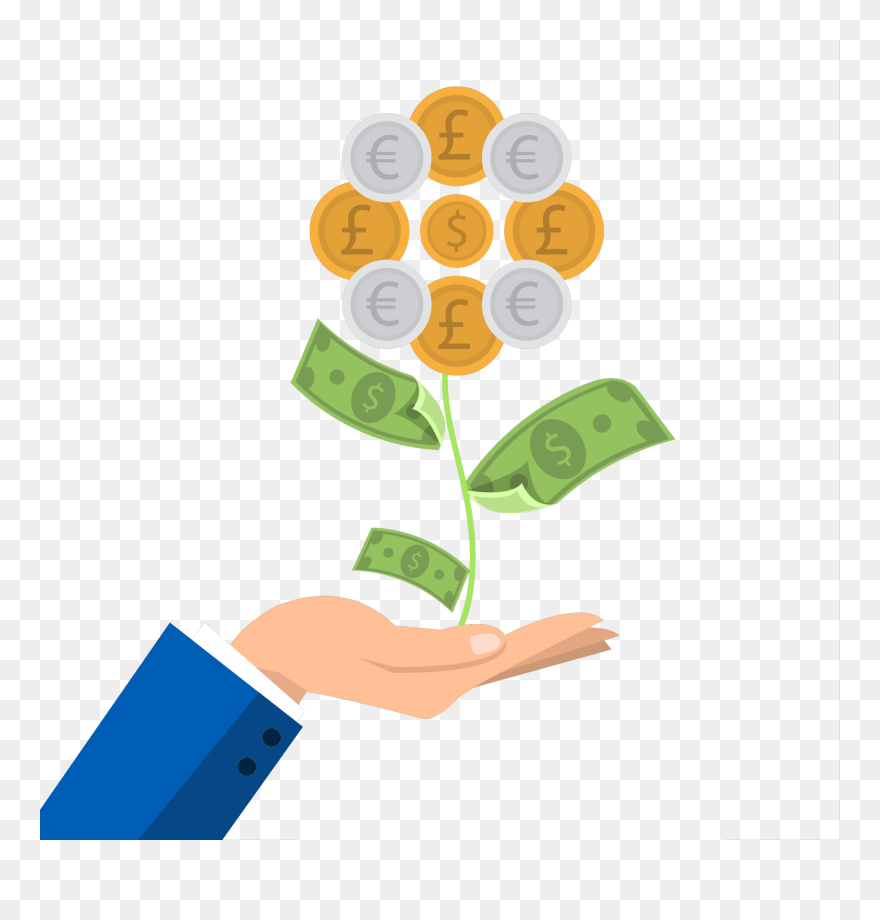 Clipart Turkey With Dry Cleaning Clip Library Download - Clipart Business Money - Png Download