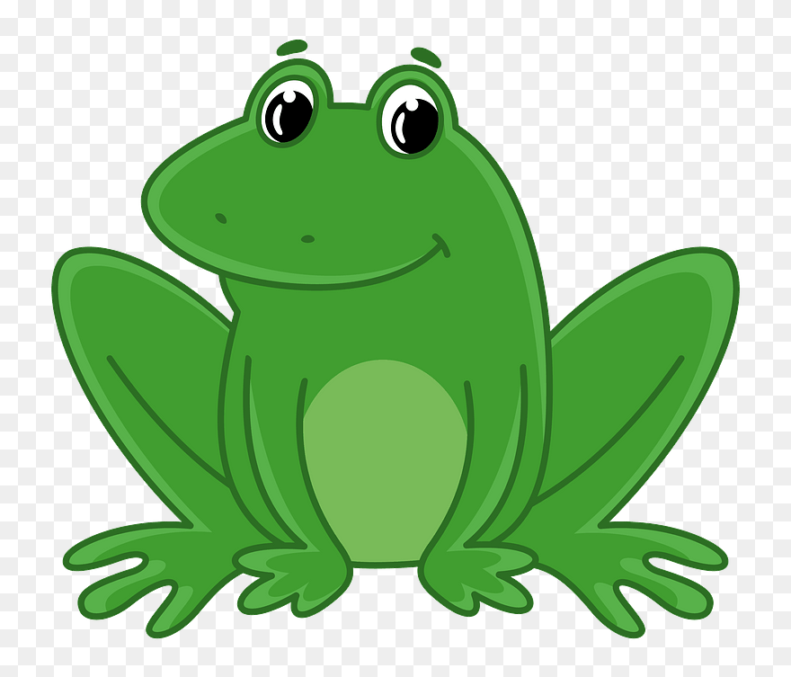 Frog Clipart - Лягушка Клипарт - Png Download