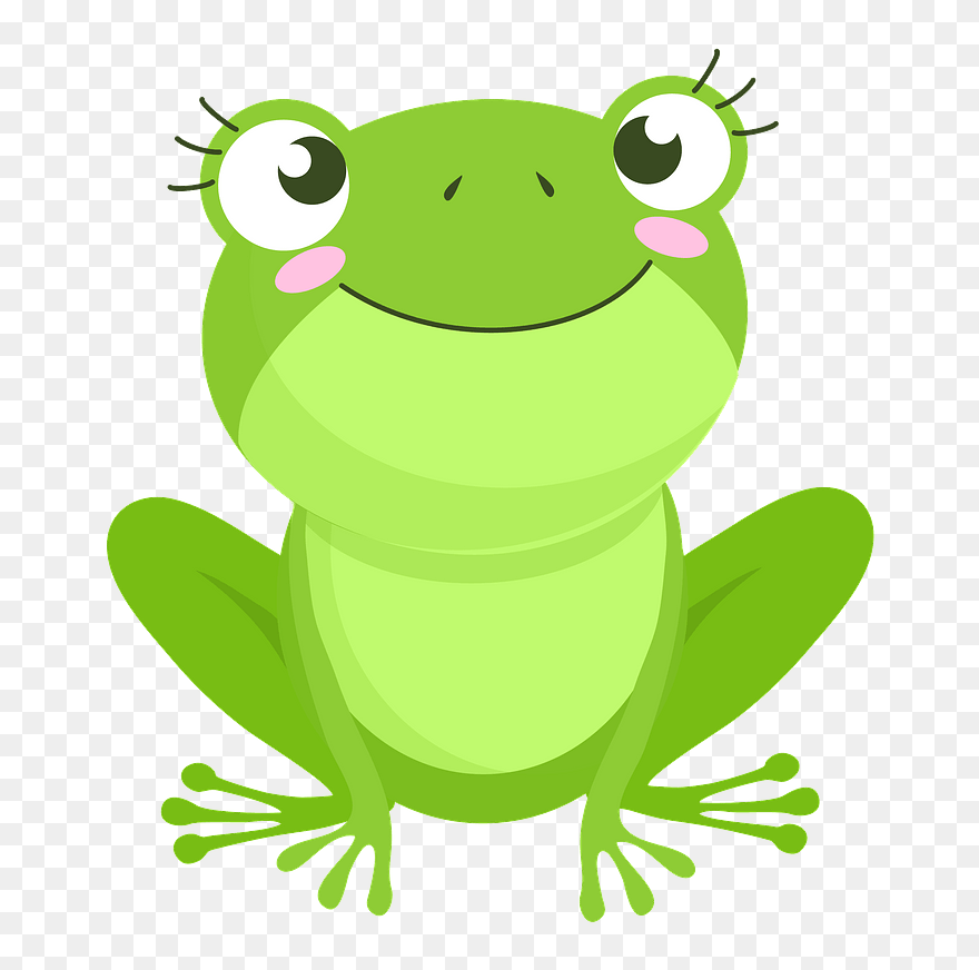 Frog Clipart - Frog Svg - Png Download