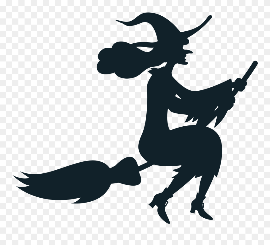 Halloween Witch - Illustration Clipart