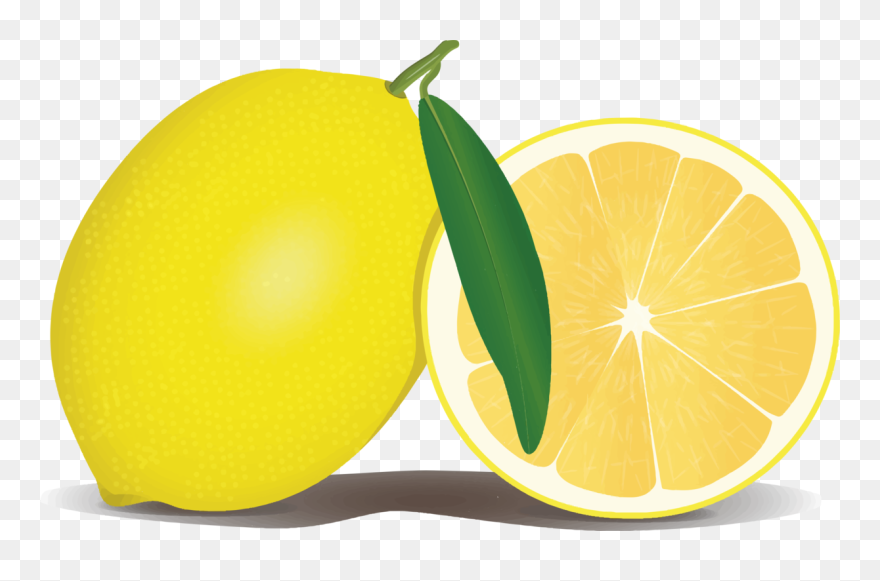 Seedless Fruit,persian Lime,lemon - Lemon Clipart Png Transparent Png