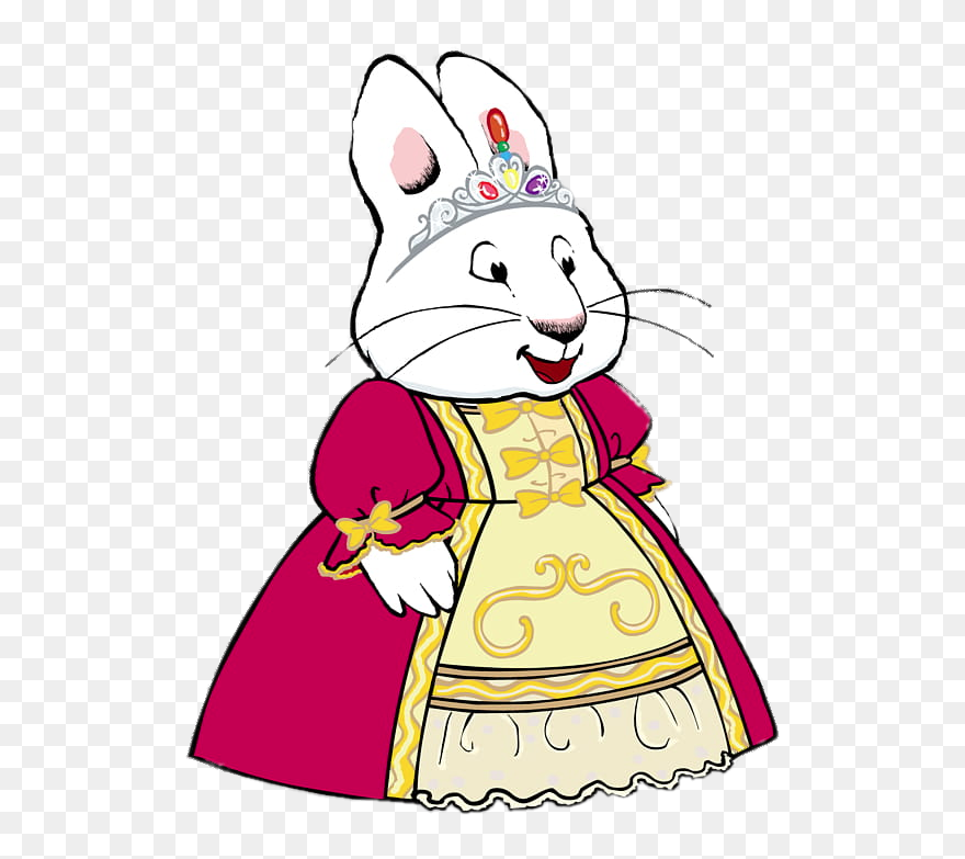 Ruby Bunny Queen - Max And Ruby Clipart