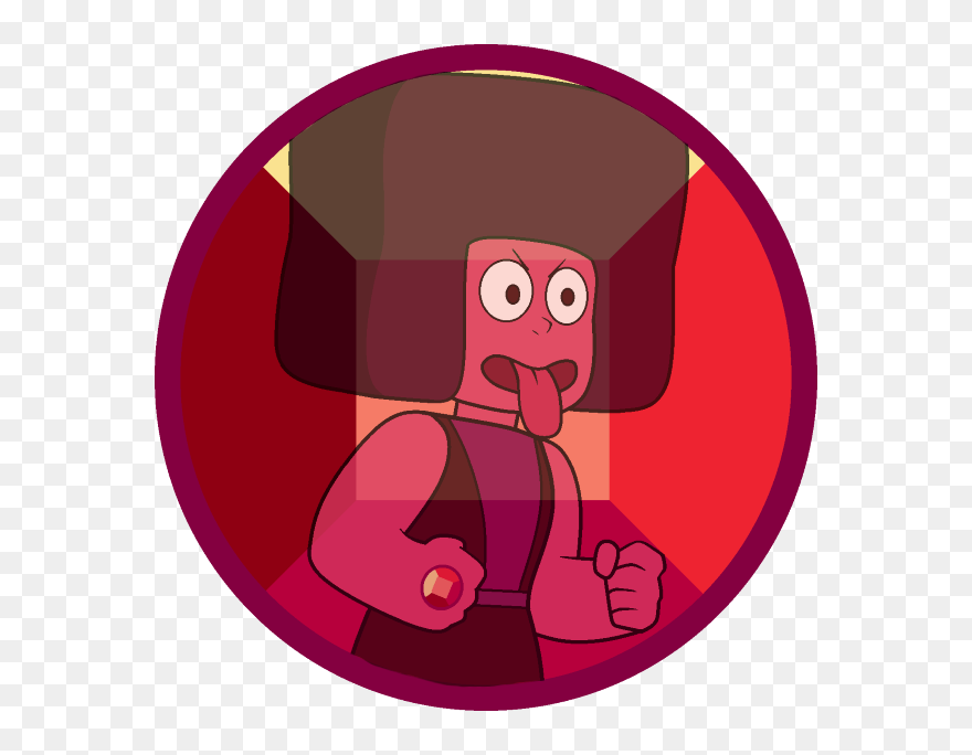 Ruby Clipart Ruby Gem - Steven Universe Gem On Hand - Png Download