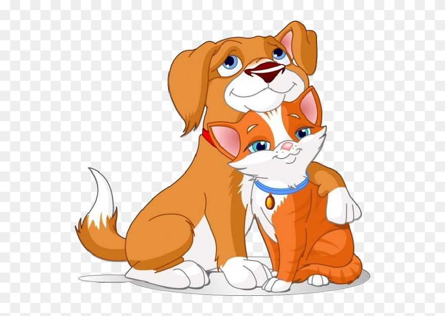 Pix For Cartoon Images Of Dogs And Cats Clipart