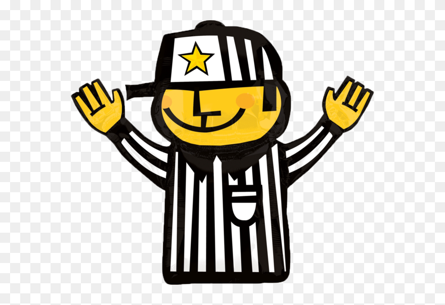 Shop Super Bowl Balloons Free Shipping On All Orders - Clipart Referee For Football - Png Download